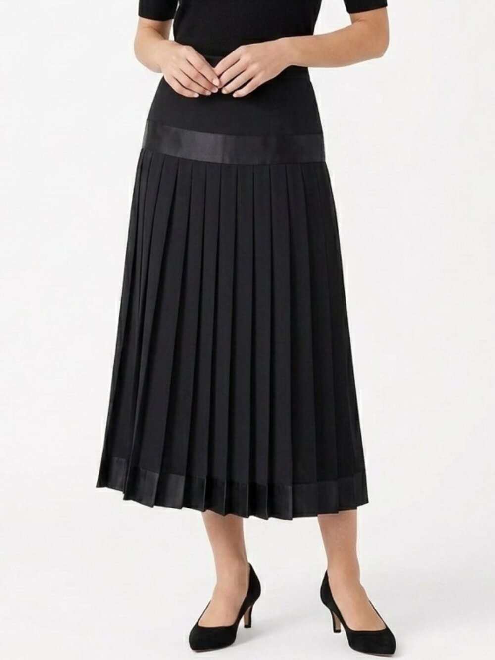 Deimos Italian Made Vintage Pleated Skirt- Sz. Lrg/12